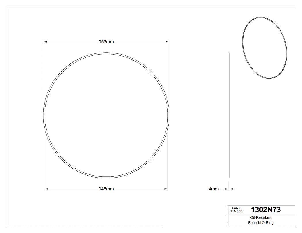 Technical drawing - 1302N73